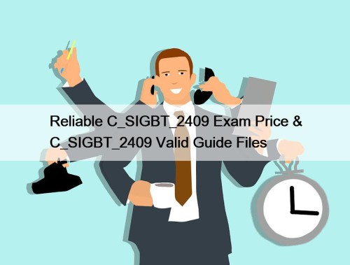 Reliable C_SIGBT_2409 Exam Price & C_SIGBT_2409 Valid Guide Files